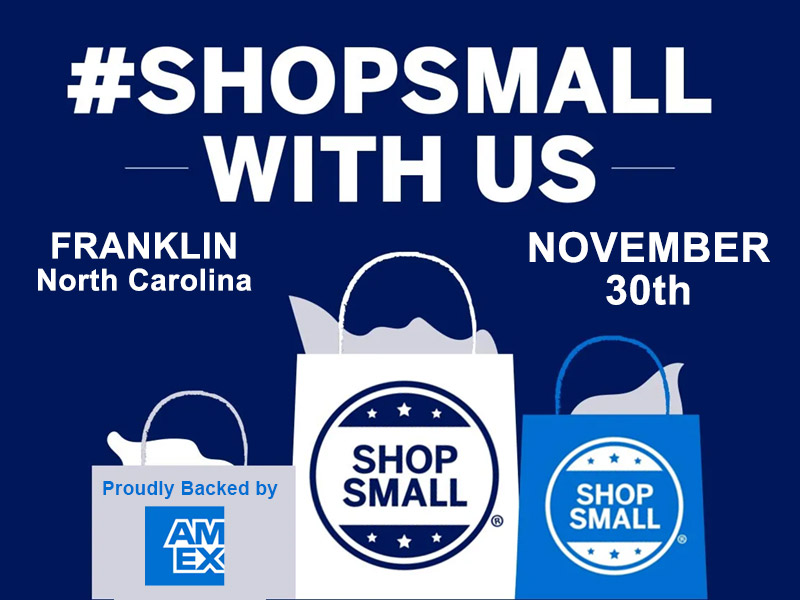 Small Business Saturday Franklin North Carolina
