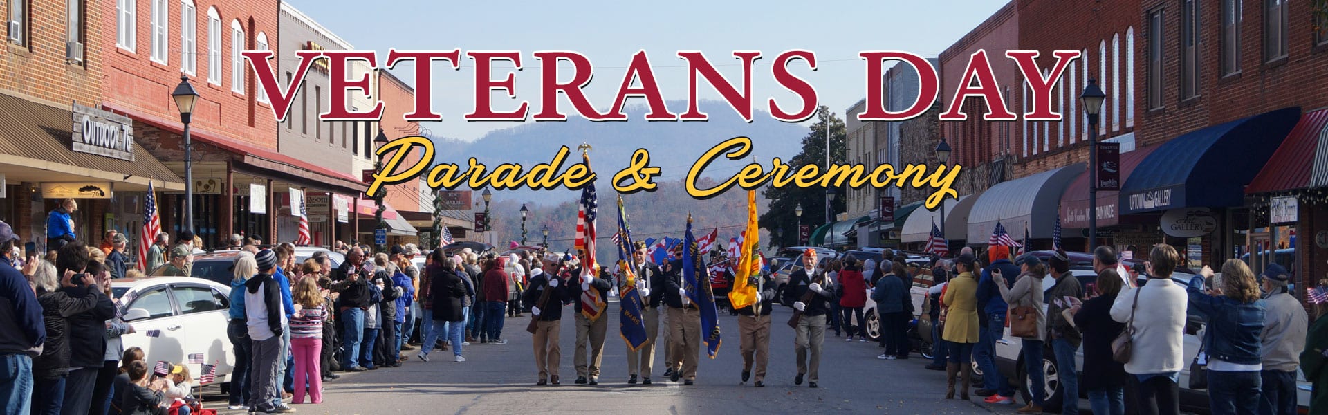 veterans day parade ceremony franklin nc north carolina